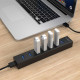 Концентратор USB 3.0 Orico H7013-U3-AD-BK 7 ports черный