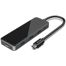 Концентратор USB Type C Vention THPBB (3x USB 3.0 / OTG/PD / HDMI v2.0)