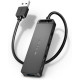 Концентратор USB 3.0 Vention CHLBB 4 ports черный