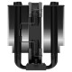Устройство охлаждения(кулер) ID-COOLING SE-207 XT Slim Black S1155/1156/1150/1151/1200/1700/2011/2066/AM4/AM5
