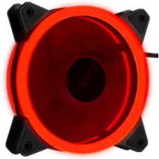 Вентилятор 120мм AeroCool Rev Red LED Ret