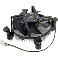 Устройство охлаждения(кулер) Deepcool 775/1156/1155/1150/1151 82Вт, вент-р 100x25mm, на винтах, низкопрофильный ( CK-11509 )