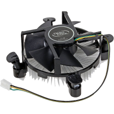 Устройство охлаждения(кулер) Deepcool 775/1156/1155/1150/1151 82Вт, вент-р 100x25mm, на винтах, низкопрофильный ( CK-11509 )