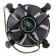 Устройство охлаждения(кулер) Deepcool 775/1156/1155/1150/1151 82Вт, вент-р 100x25mm, на винтах, низкопрофильный ( CK-11509 )