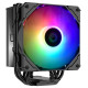 Устройство охлаждения(кулер) ID-COOLING SE-224-XTS ARGB Black S1155/1156/1150/1200/1700/AM3/AM4/AM5/FM2