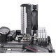 Устройство охлаждения(кулер) Thermaltake ToughAir 310 1156/1155/1150/1151/1700/AM4/AM2+/AM3/AM3+/FM1/FM2 ( CL-P074-AL12BL-A ) 124x72x160 мм