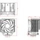 Устройство охлаждения(кулер) ID-COOLING SE-226-XT ARGB Black S1155/1156/1150/1200/1700/AM4