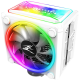 Устройство охлаждения(кулер) Zalman 16X Black ( CNPS16X White ) RGB Led