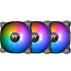 Вентилятор 120мм Thermaltake Pure Plus 12 RGB Radiator Fan TT Premium Edition (3-Fan Pack), 500-1500rmp, RGB LED Controller ( CL-F063-PL12SW-A )