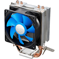 Вентилятор для процессора Deepcool Ice Edge Mini FS V2.0 775/1156/1155/1150/1151/FM2/FM1/AM4/AM3+/AM3/AM2+/AM2/940/939/754 TDP 95W, 2 Heat-Pipe, RET