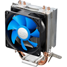 Вентилятор для процессора Deepcool Ice Edge Mini FS V2.0 775/1156/1155/1150/1151/FM2/FM1/AM4/AM3+/AM3/AM2+/AM2/940/939/754 TDP 95W, 2 Heat-Pipe, RET