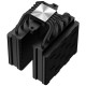 Устройство охлаждения(кулер) Deepcool 1155/1156/1150/1200/1700/2011/2066, AM4, AM5 260W ( AG620 BK ARGB )
