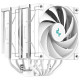 Устройство охлаждения(кулер) Deepcool 1155/1156/1150/1200/1700/2011/2066, AM4, AM5 260W ( AK620 WH )