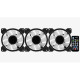 Вентилятор 120мм AeroCool Mirage 12 Pro ARGB 3-pack+Controller Ret