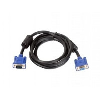 VCOM VVG6460-1.8 Кабель удлинительный Монитор-SVGA card (15M-15F) 1.8m, 2 фильтра [06937510840724]