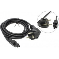 Vcom CE022-CU0.5-1.8M Кабель питания для ноутбуков 3-pin (угловая Евровилка) <VDE> 3G*0.5mm2 VCOM <CE022-CU0.5-1.8>, 1,8m [06937510873715]
