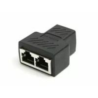VCOM Разветвитель RJ-45 8P8C (F)<->2 x 8P8C (F) ,FTP, ABS пластик, кат. 5eVCOM <CT252S>[4895182256415]