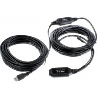 VCOM CU827-10M Кабель-адаптер USB3.0-repeater, удлинительный активный <Am->Af> 10м <CU827-10M>