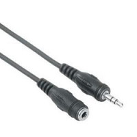 VCOM VAV7179-1.5M Кабель удлинительный 3.5 Jack (M) - 3.5 Jack (F), стерео, аудио, 1.5м [6937510860616]