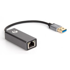 VCOM DU312M Кабель-переходник USB 3.0 (Am) -> LAN RJ-45 Ethernet 1000 Mbps, Aluminum Shell, VCOM <DU312M>[4895182256378]