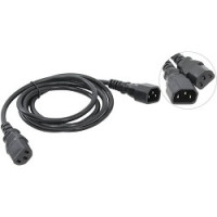 VCOM CE001-CU0.75-1.8 Кабель монитор - компьютер 220V (UPS -> устройство) VCOM <VDE> 3G*0.75mm (CE001-CU)1.8м