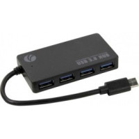VCOM DH302C Кабель-адаптер USB3.1 Type-CM -> 4*USB3.0 (F) VCOM <DH302C>