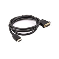 VCOM CG484G-1.5M Кабель HDMI AM/DVI(24+1)M, 1.5м, CU, 1080P@60Hz, VCOM <CG484G-1.5M>
