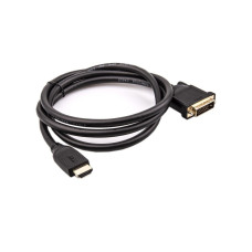 VCOM CG484G-1.5M Кабель HDMI AM/DVI(24+1)M, 1.5м, CU, 1080P@60Hz, VCOM <CG484G-1.5M>