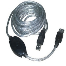 VCOM VUS7049-25M Кабель-адаптер USB2.0-repeater, удлинительный активный <Am->Af> 25м