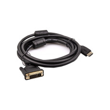 VCOM CG484GD-3M Кабель HDMI AM/DVI(24+1)M, 3м, CU, 1080P@60Hz, 2F, VCOM <CG484G-3M>