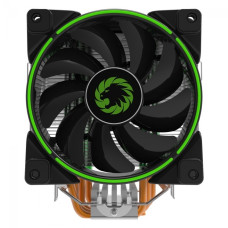 GameMax Gamma 500 Green Кулер универсальный, Intel/AMD TDP 187W CPU