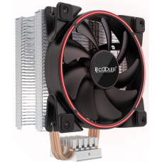 PCCooler GI-X4R V2 Кулер S775/115X/20XX/AM2/AM3/AM4 (24 шт/кор, TDP 145W, 120mm PWM SilentPro Red LED FAN, 4 тепловые трубки 6мм, 1000-1800RPM, 26.5dBa)