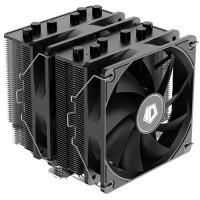 Кулер ID-COOLING SE-206-XT LGA20XX/1700/1200/115X/AM5/AM4 (8шт/кор, TDP 250W, PWM, черный, 6 тепл.трубок + медная база, 2 x FAN 120mm) RET