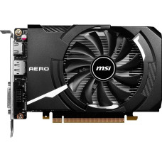 Видеокарта MSI PCI-E GTX 1630 AERO ITX 4G OC NVIDIA GeForce GTX 1630 4096Mb 128 GDDR6 1815/12000 DVIx1 HDMIx1 DPx1 HDCP Ret