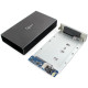 Корпус для HDD 3.5" SATA-USB3.0 Gembird EE3-U3S-80, черный алюминий, сенсорная кнопка