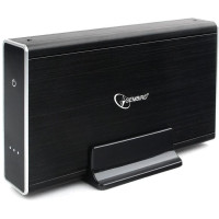 Корпус для HDD 3.5" SATA-USB3.0 Gembird EE3-U3S-80, черный алюминий, сенсорная кнопка