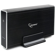 Корпус для HDD 3.5" SATA-USB3.0 Gembird EE3-U3S-80, черный алюминий, сенсорная кнопка
