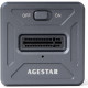 Корпус для SSD M.2 NVME USB3.0 Type C AgeStar 31CBNV1C (GRAY) Серый