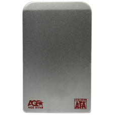 Корпус для HDD 2.5" SATA-USB3.0 AgeStar 3UB2O1 Silver