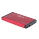 Корпус для HDD 2.5" SATA-USB3.0 Gembird EE2-U3S-2, красный