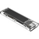 Корпус для SSD M2 SATA-USB Type C Orico TCM2F-C3-BK Прозрачный