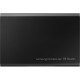 Внешний SSD USB3.0 2Tb SSD Samsung T7 Touch ( MU-PC2T0K/WW ) USB 3.2 Type C Черный