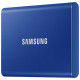 Внешний SSD USB3.0 2Tb SSD Samsung T7 ( MU-PC2T0H/WW ) USB 3.2 Type C Синий