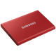 Внешний SSD USB3.0 2Tb SSD Samsung T7 ( MU-PC2T0R/WW ) USB 3.2 Type C Красный