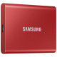 Внешний SSD USB3.0 2Tb SSD Samsung T7 ( MU-PC2T0R/WW ) USB 3.2 Type C Красный