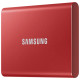 Внешний SSD USB3.0 2Tb SSD Samsung T7 ( MU-PC2T0R/WW ) USB 3.2 Type C Красный