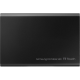 Внешний SSD USB3.0 1Tb SSD Samsung T7 Touch ( MU-PC1T0K/WW ) USB 3.2 Type C Черный