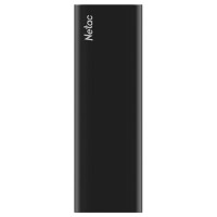Внешний SSD 250Gb SSD Netac ( NT01ZSLIM-250G-32BK ) USB-C черный