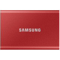 Внешний SSD USB3.0 500Gb SSD Samsung T7 ( MU-PC500R/WW ) USB 3.2 Type C Красный