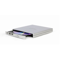 USB 2.0 Gembird DVD-USB-02-SV пластик, серебро